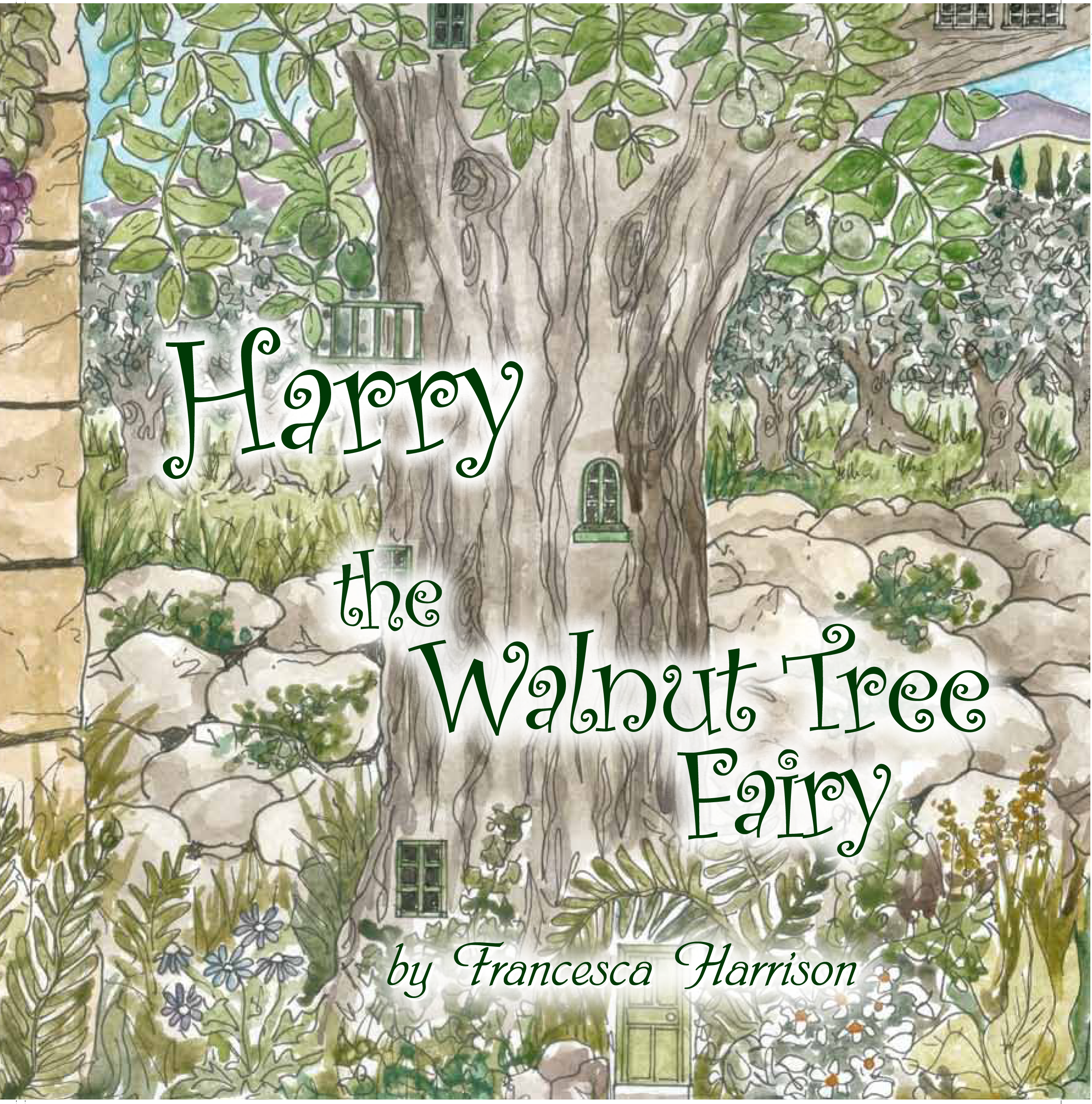 Book Cover Harry the walnut tree fairy