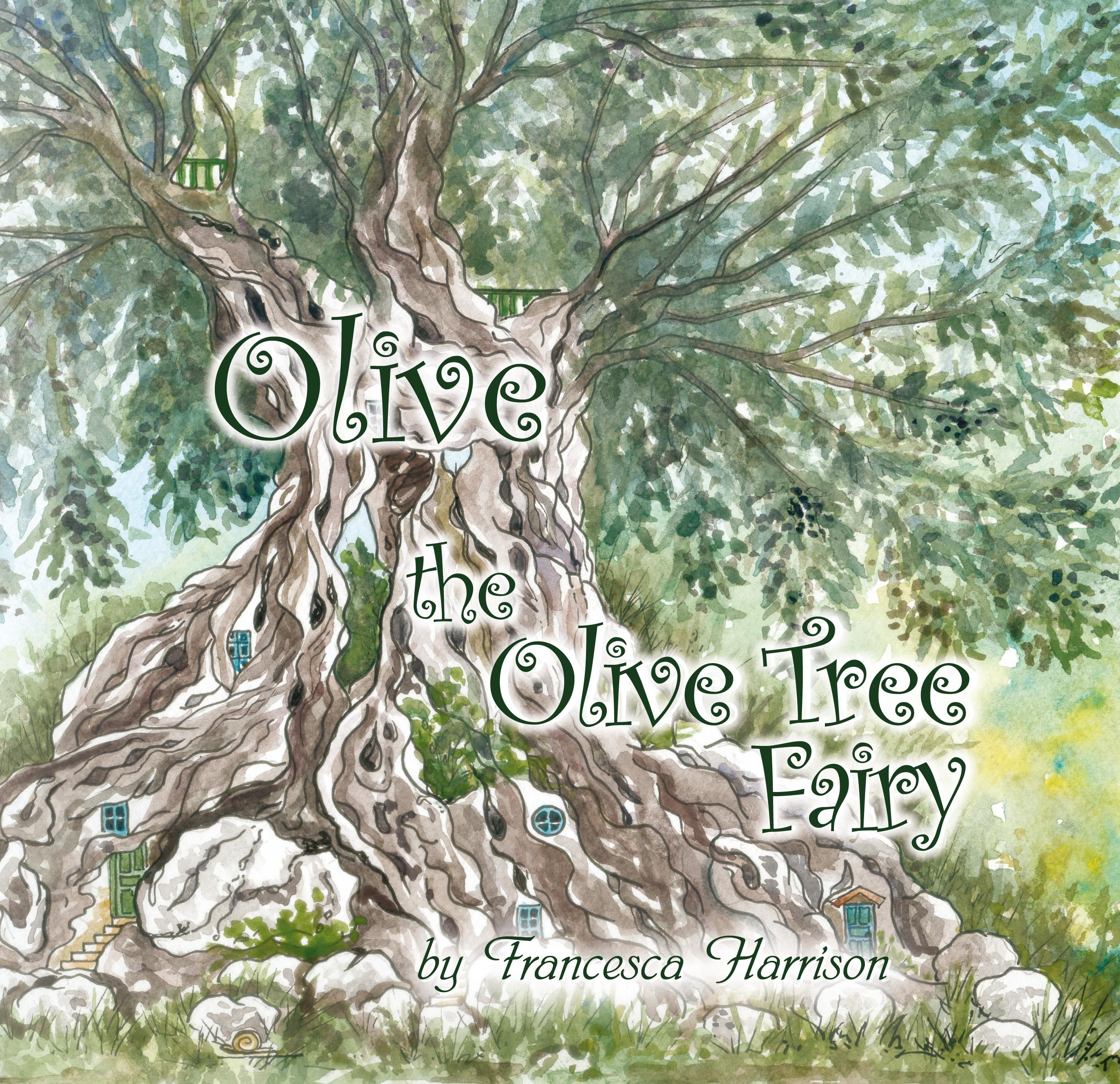 Book Cover Olive the olive tree fairy
